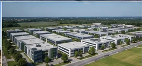 Gewerbepark im professionellen Facility Management